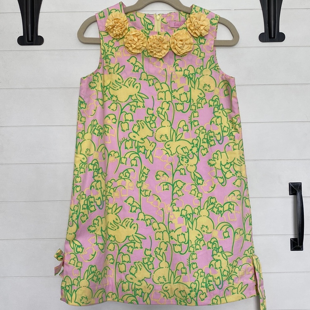 Lilly Pulitzer Hopping Down the Bunny Trail Dress Size 7 Never Worn